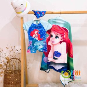 girl pool towel