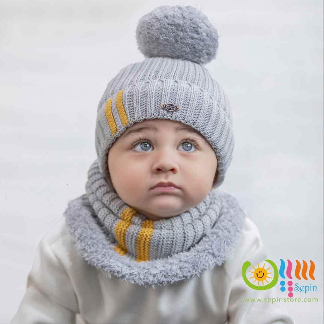 infinity baby boy warm hat